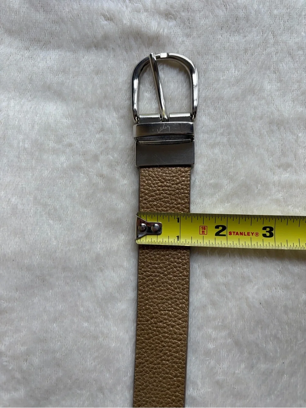 Velez Reversible Black & Gold  Women’s Belt with Silver Buckle Size S‎